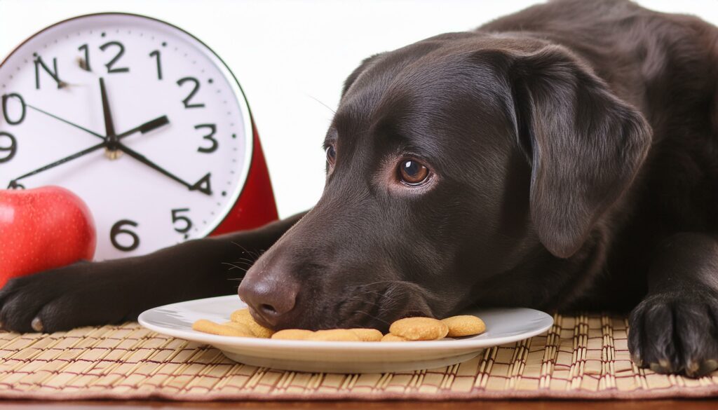 Labrador feeding schedule