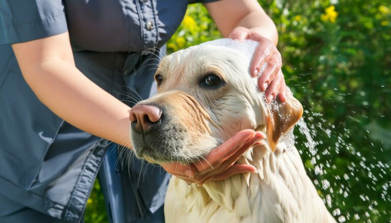 dog bathing frequency