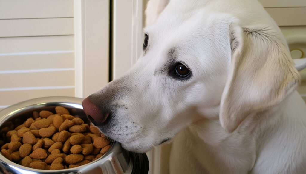 Labradors dry food or wet food