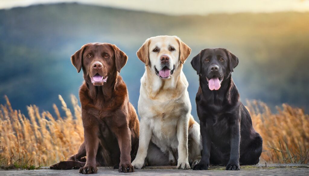 Labrador colors