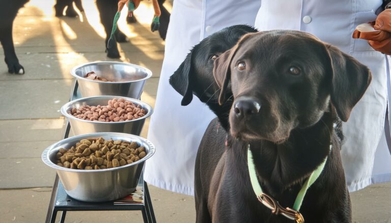 Labradors dry food or wet food