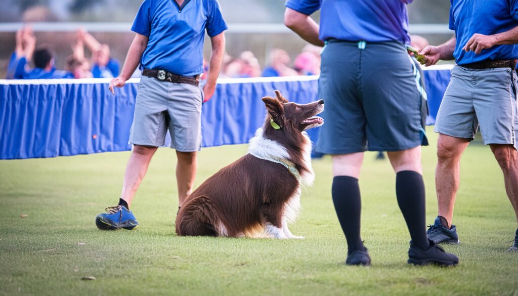 Border Collie herding commands