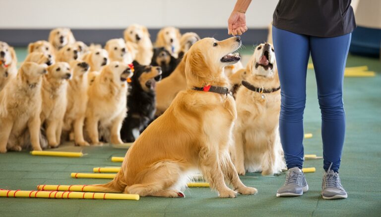 Golden Retrievers Dog Training