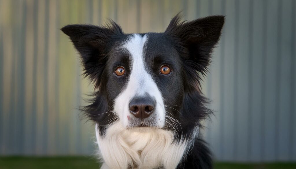 Border Collies staring behavior