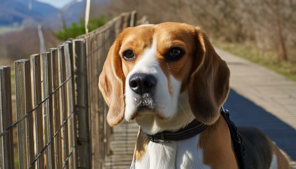 Beagle friendly dog