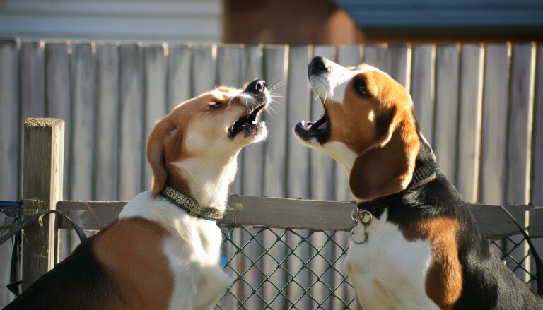 Beagles dog aggression