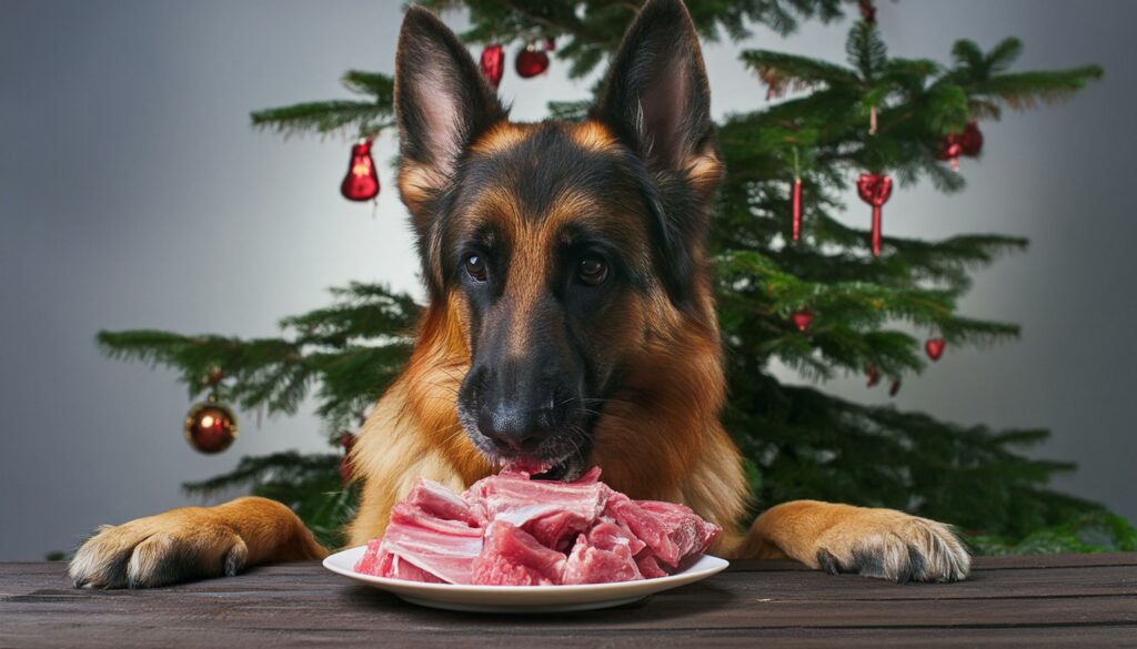 German Shepherds meat for dogs