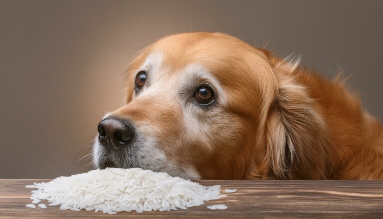 golden retrievers rice