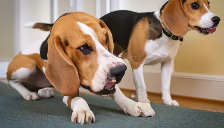 beagle biting behavior