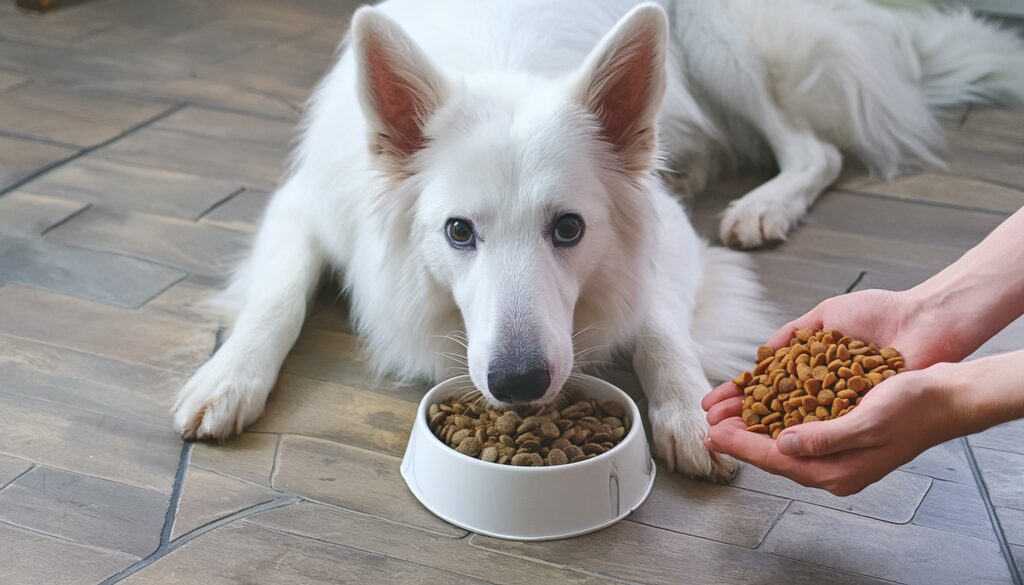 German Shepherds feeding schedule