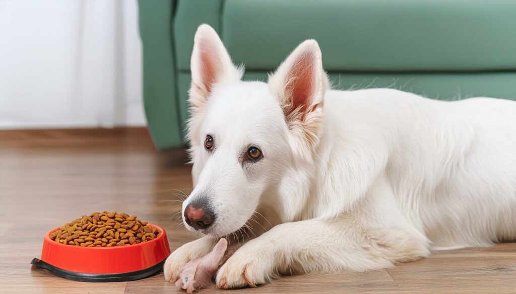 German Shepherds dry food