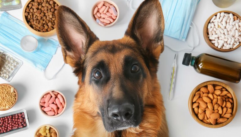 German Shepherds feeding schedule