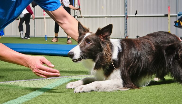 Border Collie dog training