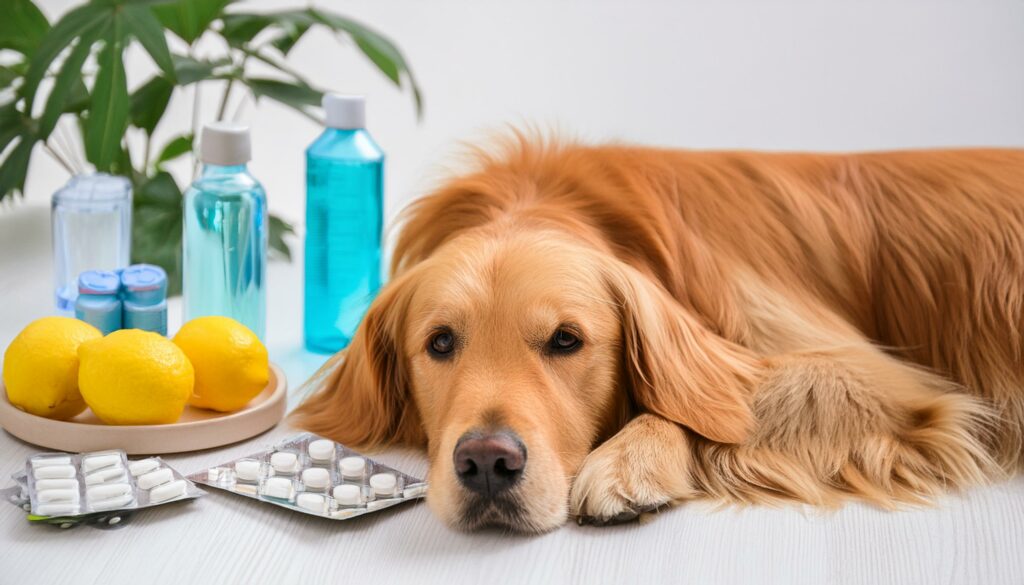 Golden Retrievers food allergies