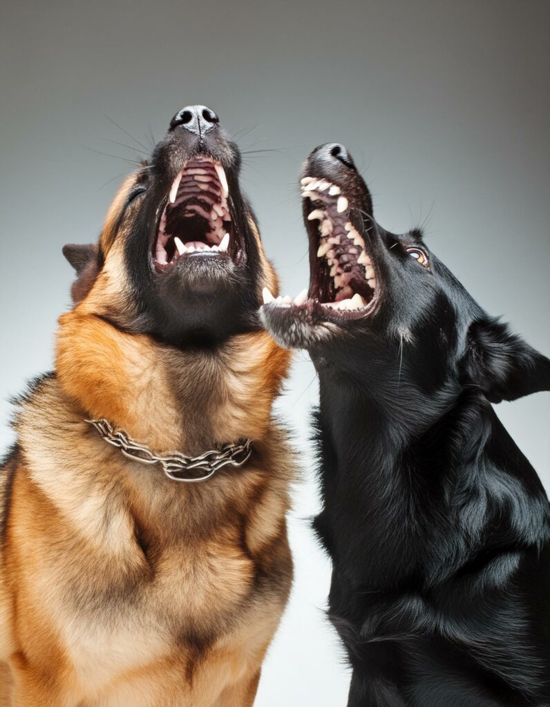 German Shepherds aggression