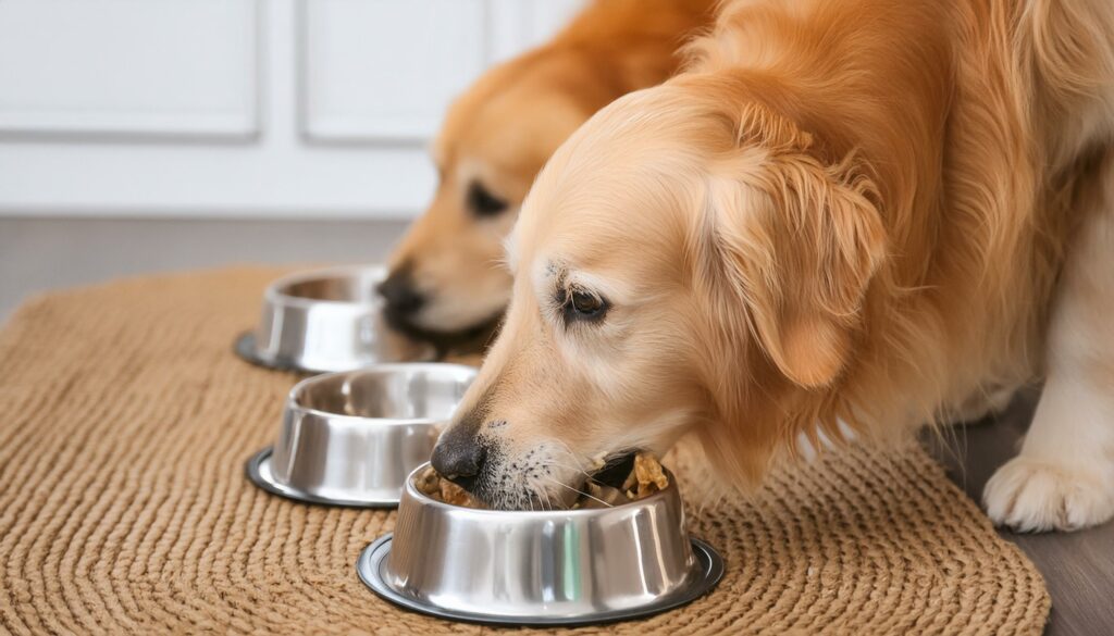 Golden Retrievers homemade dog food