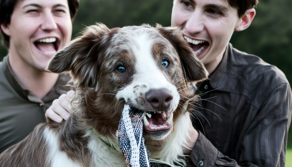 Border Collies biting behavior