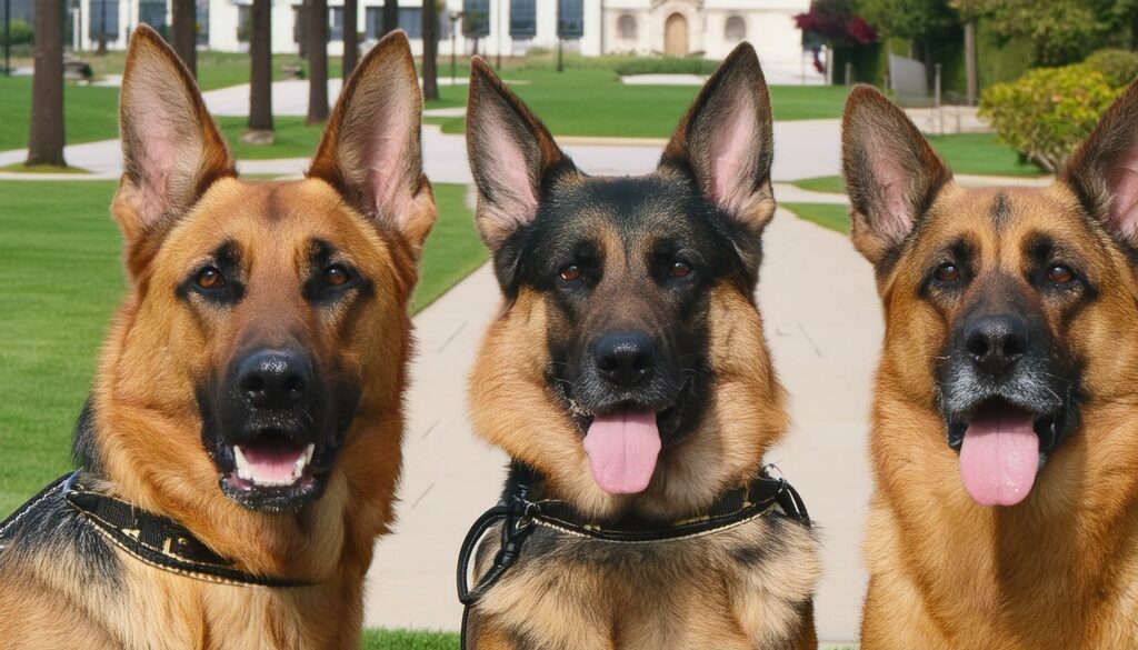 German Shepherds skills