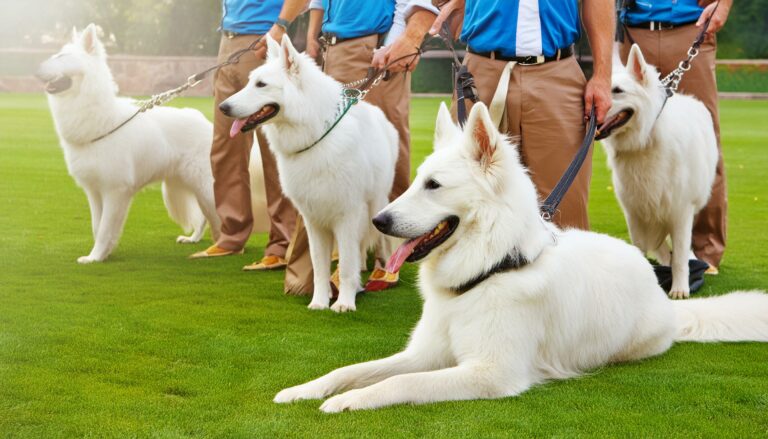 German Shepherds trained for