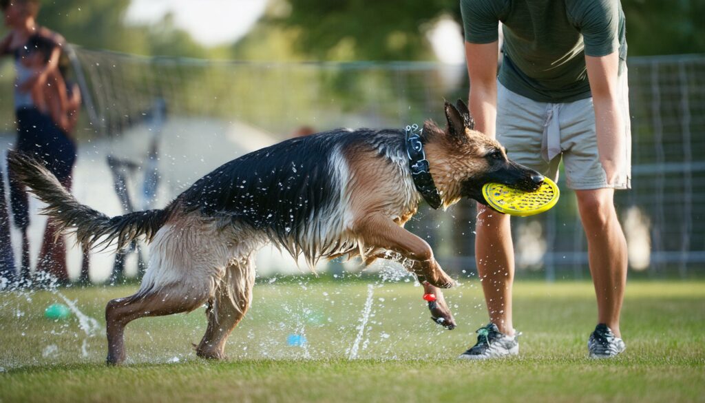 German Shepherds dog food