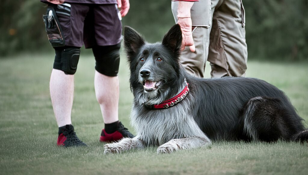 Border Collie dog training