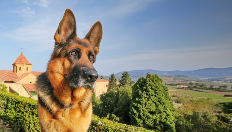 German Shepherd dog behavior