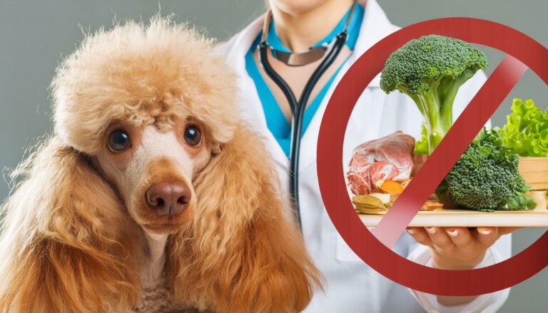 Poodles, toxic foods