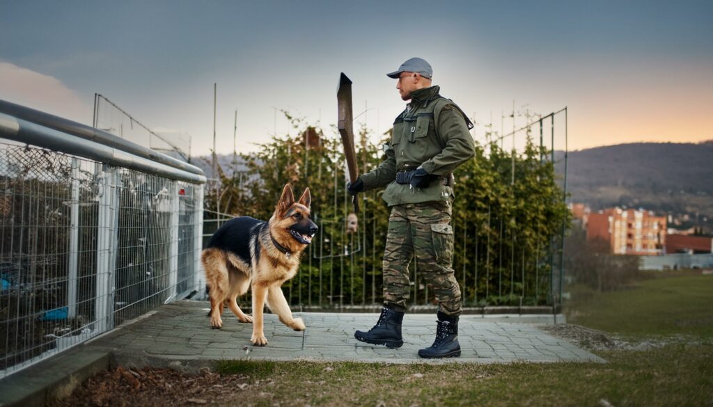 German Shepherd dog anxiety