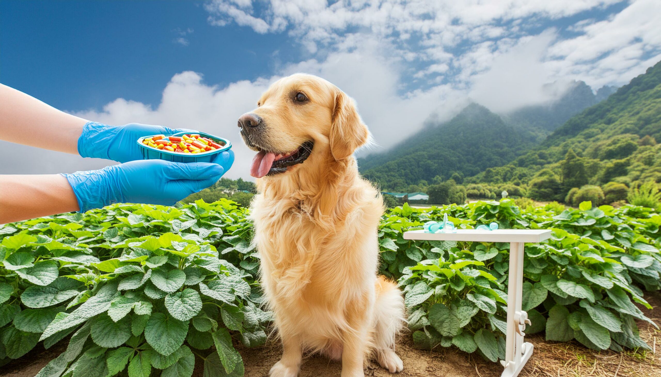 Golden Retrievers dog food