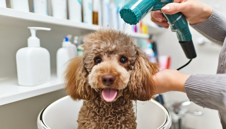 Poodle shampoo