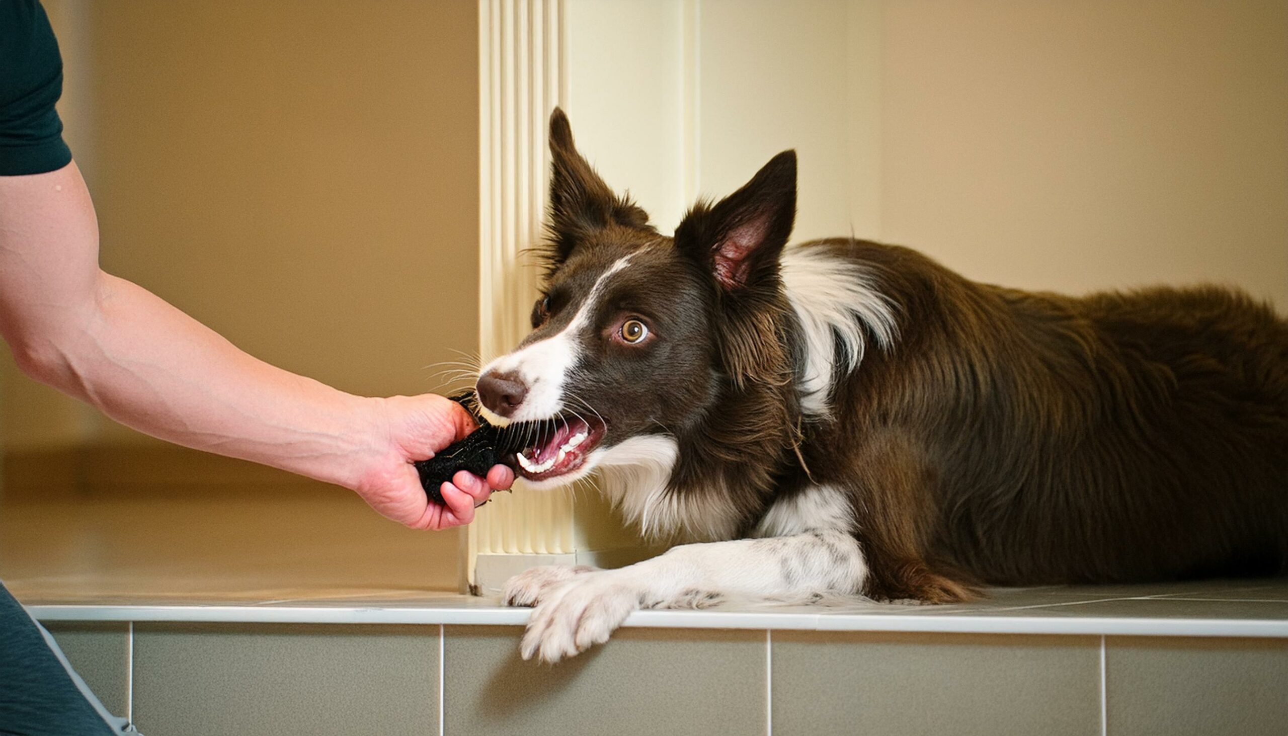 Border Collie dog behavior